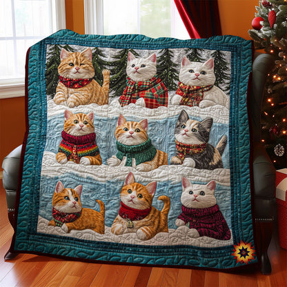 Winter Cat WY2311044CL Quilt