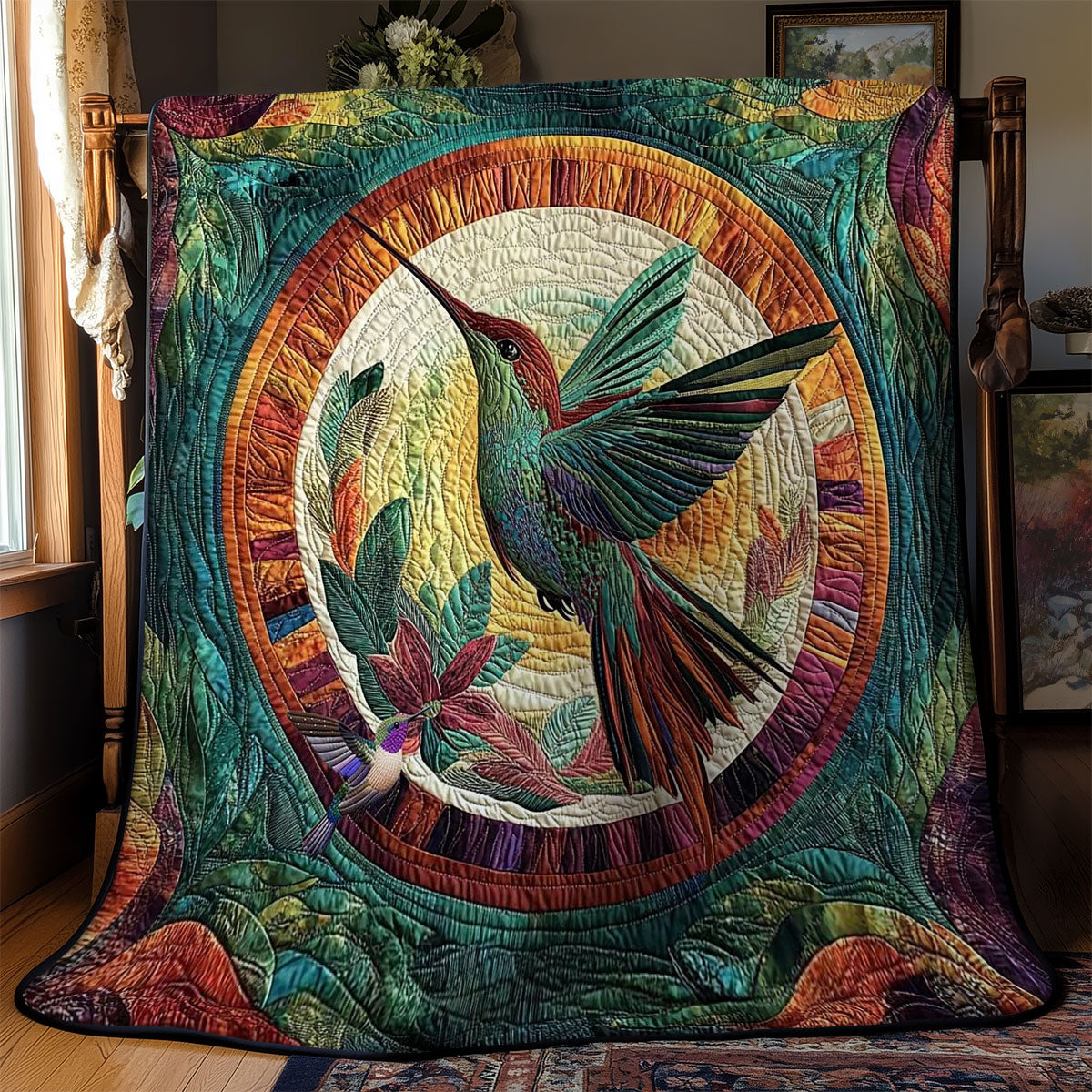 Hummingbird Feather Serenity WN1010008CL Quilt