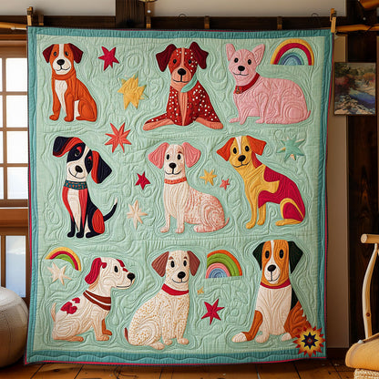 Cute Dog WY2811034CL Quilt
