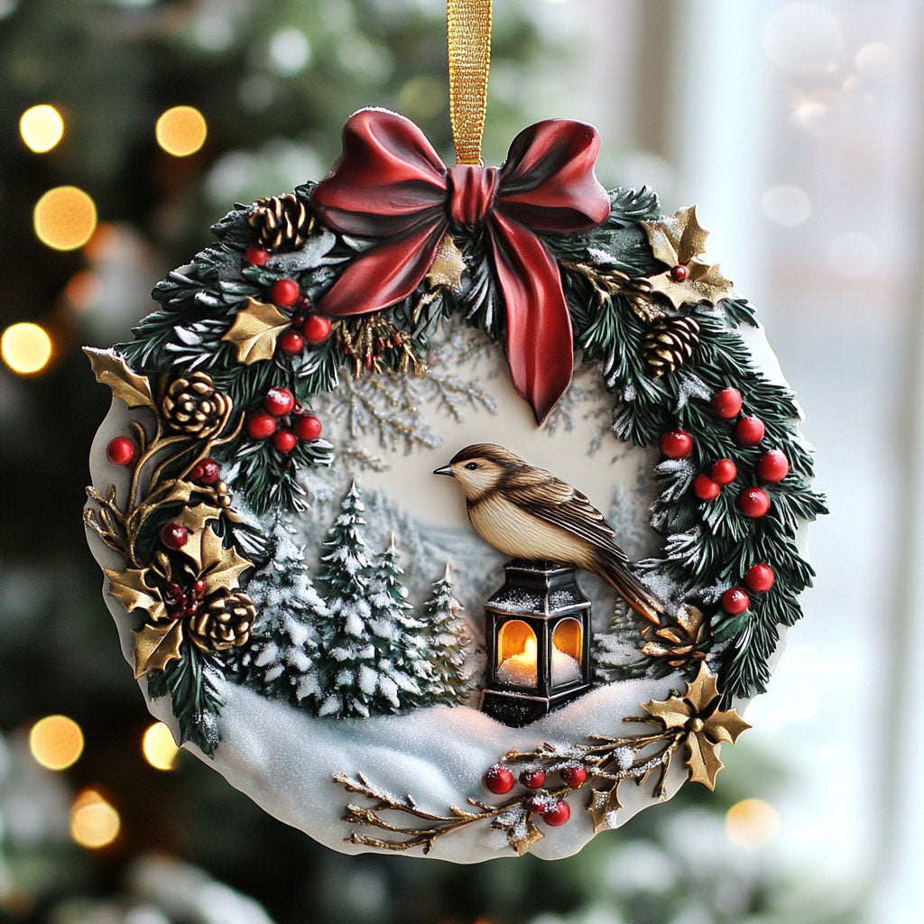 Christmas Bird CW2411087CL Christmas Ornament