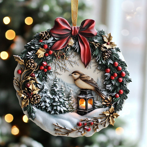 Christmas Bird CW2411087CL Christmas Ornament