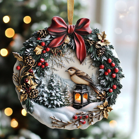 Christmas Bird CW2411087CL Christmas Ornament