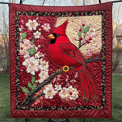 Gorgeous Cardinal WU0411043CL Quilt