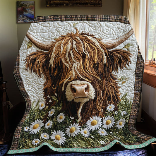 Highland Cow WX2412026CL Quilt