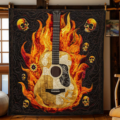 Guitar Of Shadows WN0612064CL Quilt