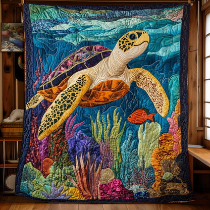 Colorful Turtle WX3012009CL Quilt