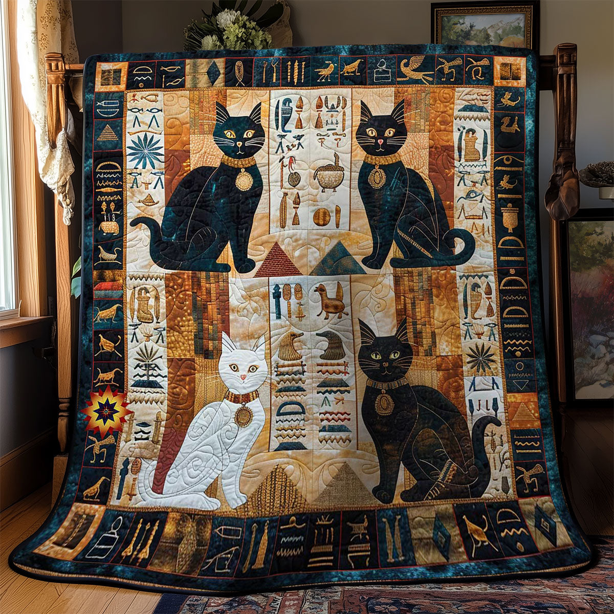 Pyramid Cat Legends WN2510018CL Quilt