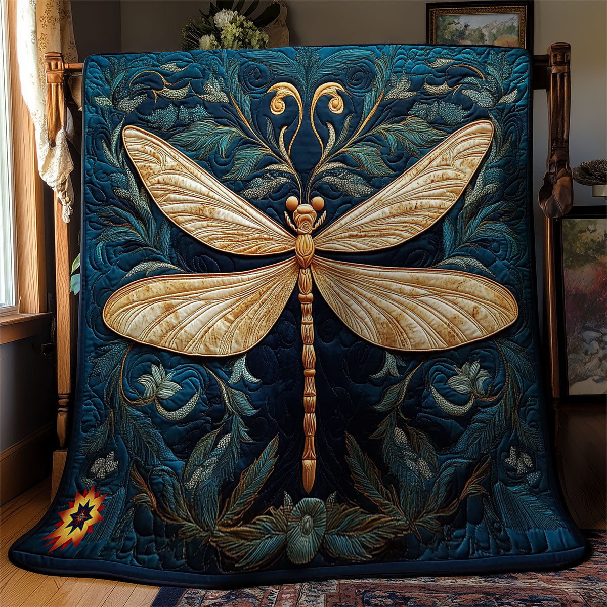 Royal Dragonfly WY0312010CL Quilt