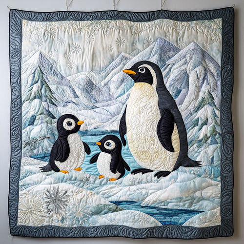 Family Penguins WT2702105CL Quilt