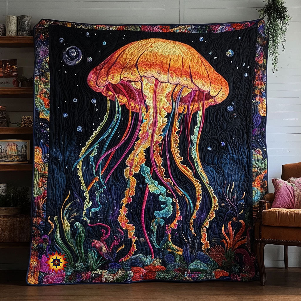 Color Jellyfish WX0711013CL Quilt
