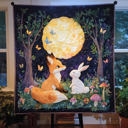 Fox And Rabbit WJ2611021CL Quilt