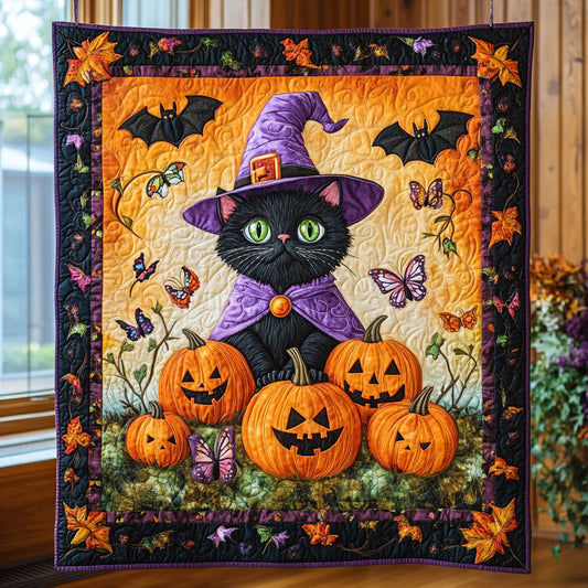 Witch Cat CP2108043CL Quilt