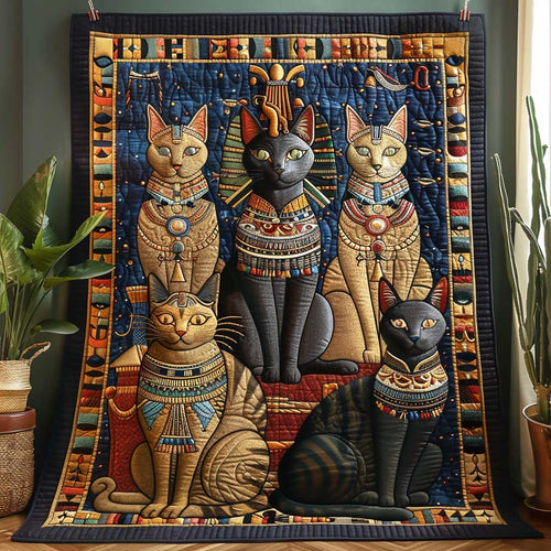 King of Cat Abyssinian WP1309009CL Quilt