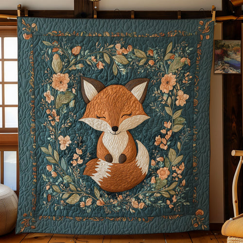 Adorable Fox WY2702036CL Quilt