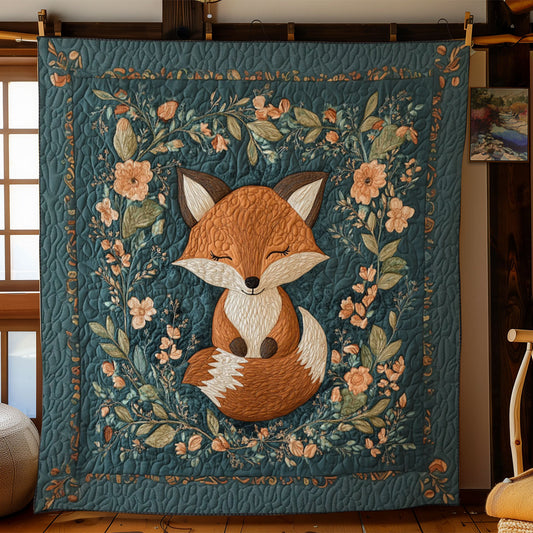 Adorable Fox WY2702036CL Quilt