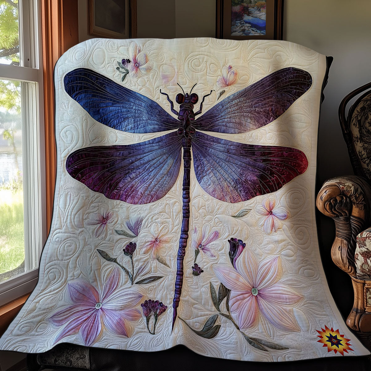 Dragonfly WY2611006CL Quilt