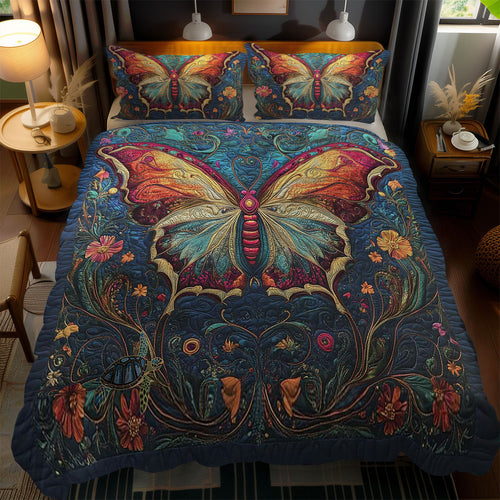 Mystic Butterfly Garden WN1612043CL Duvet Cover Set