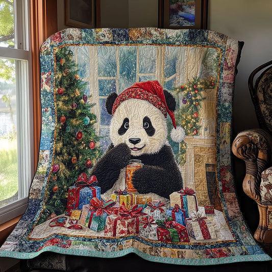 Panda Christmas WT1110026CL Quilt