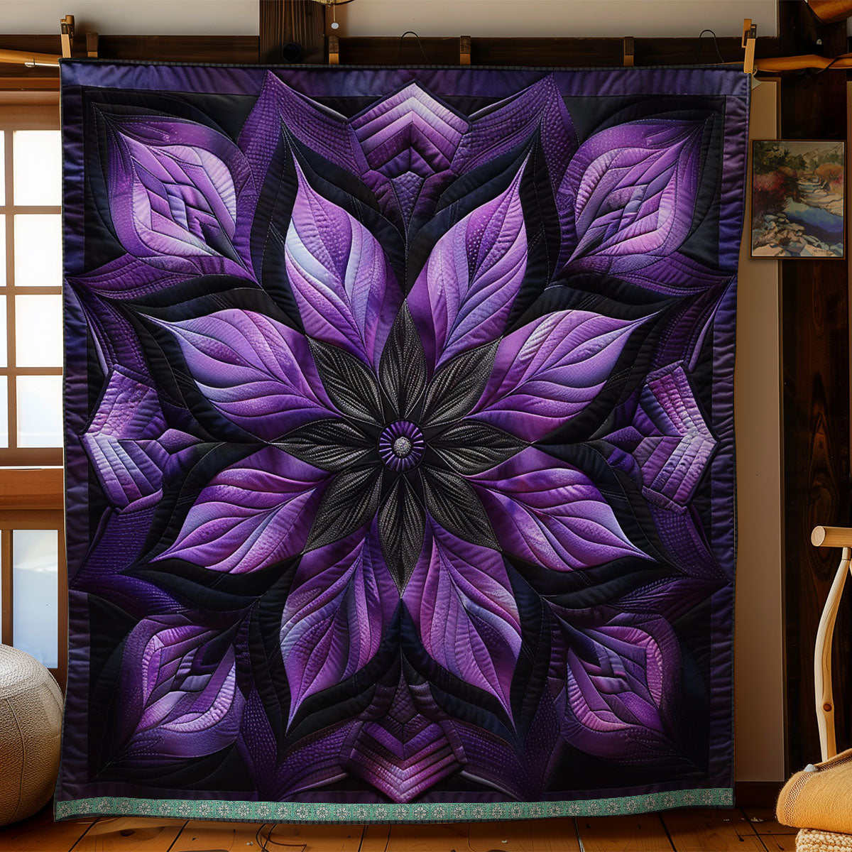 Deep Purple Reverie WN1309036CL Quilt