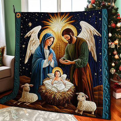 The Holy Family WY2211036CL Quilt