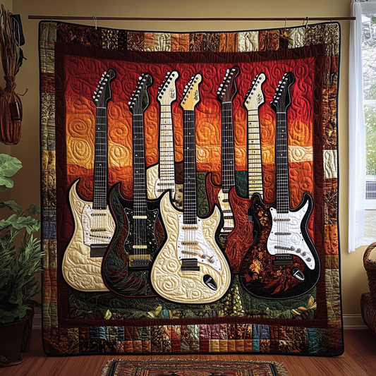 Guitar Lovers WG1001012CL Quilt