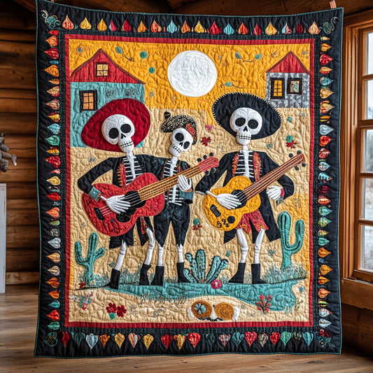 Viva Los Muertos CP0508036CL Quilt