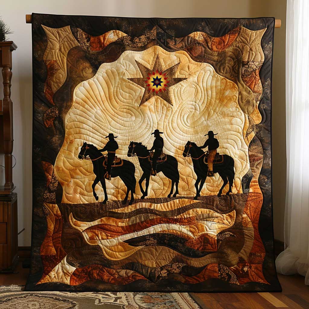 Cowboy Horse WJ0710019CL Quilt