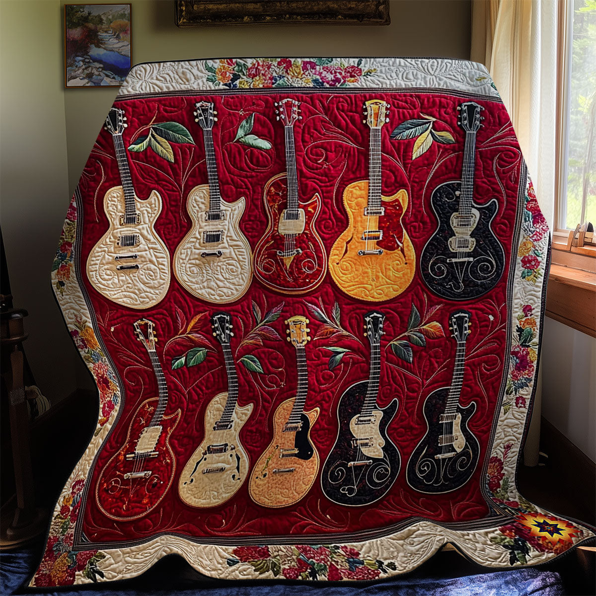 Guitar Lover WY1112010CL Quilt
