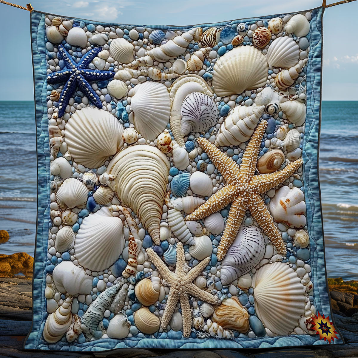 Marine Life WY0312059CL Quilt