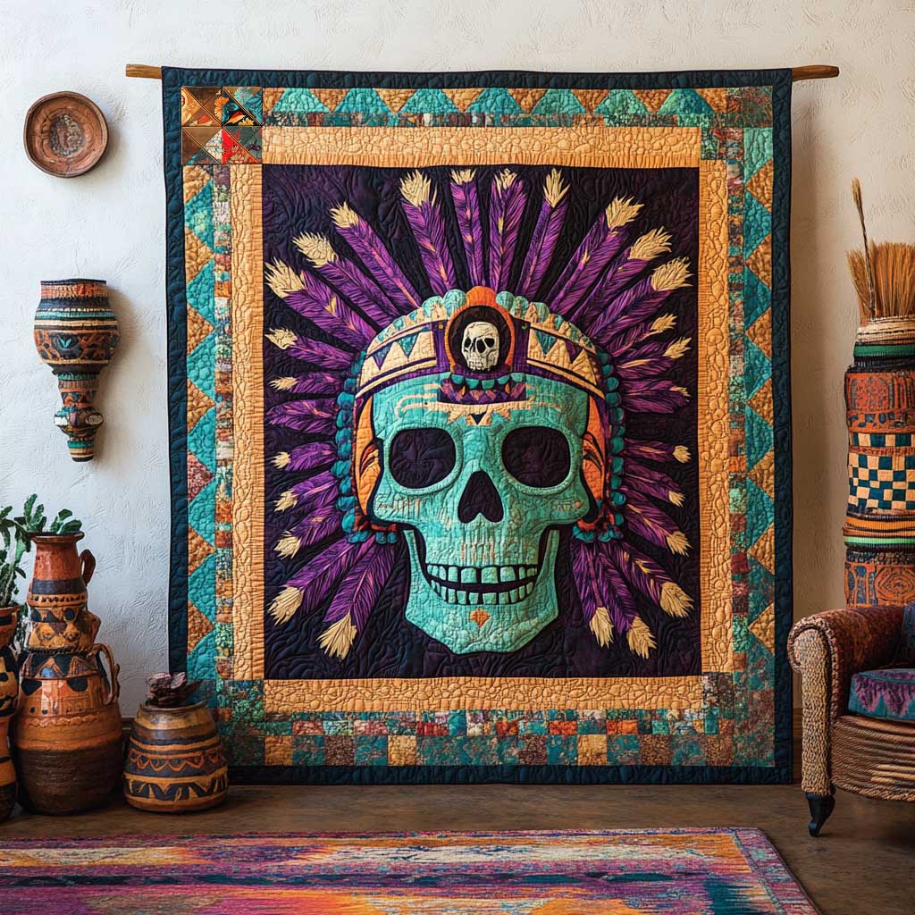 Skull Emblem WN2210041CL Quilt