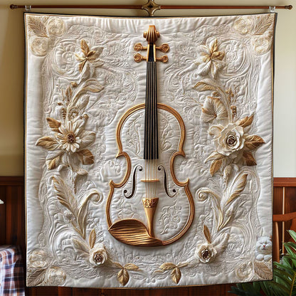 Elegant Violin WP2811024CL Quilt