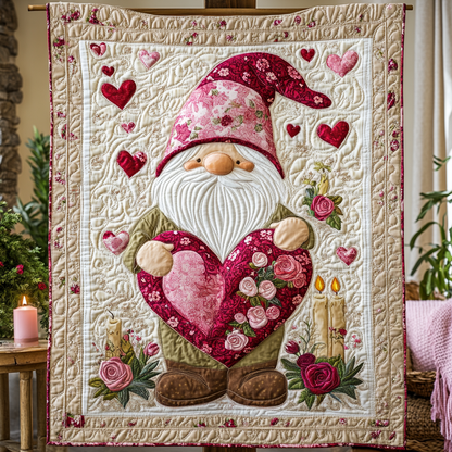 Gnome Heart WG1001007CL Quilt