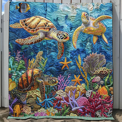 Sea Turtle WJ1109017CL Quilt