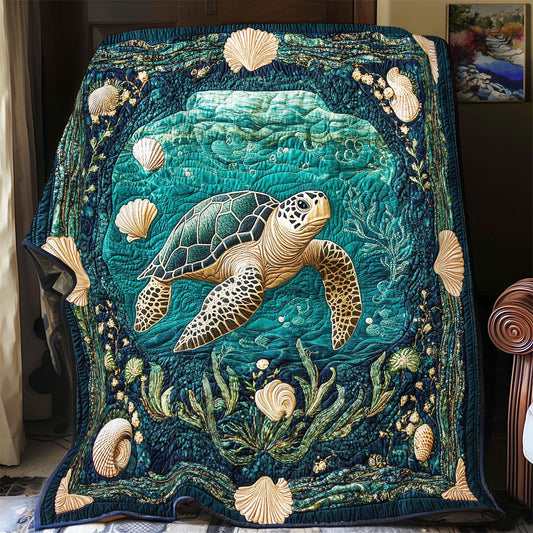 Mystic Turtle WY1902088CL Quilt