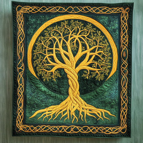 Celtic Tree Of Life XR2709022CL Quilt