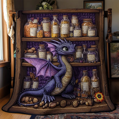 Purple Dragon WY2011007CL Quilt