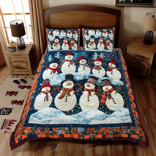 Snowman Funny WX2511085CL Duvet Cover Set