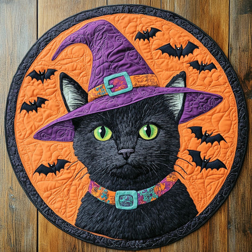 Magic Meow CP0707034CL Quilted Round Mat