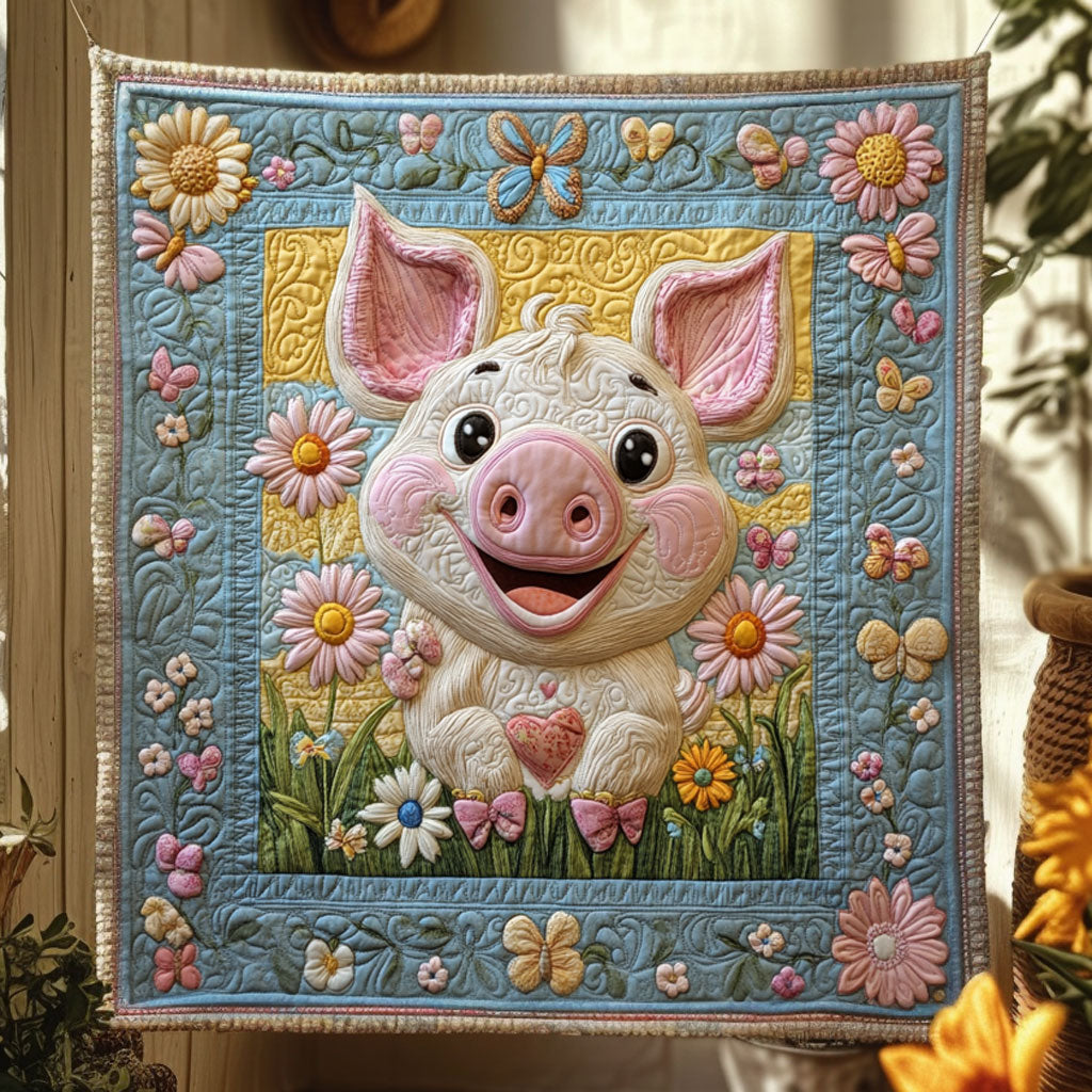 Petal Pig WN0110041CL Quilt