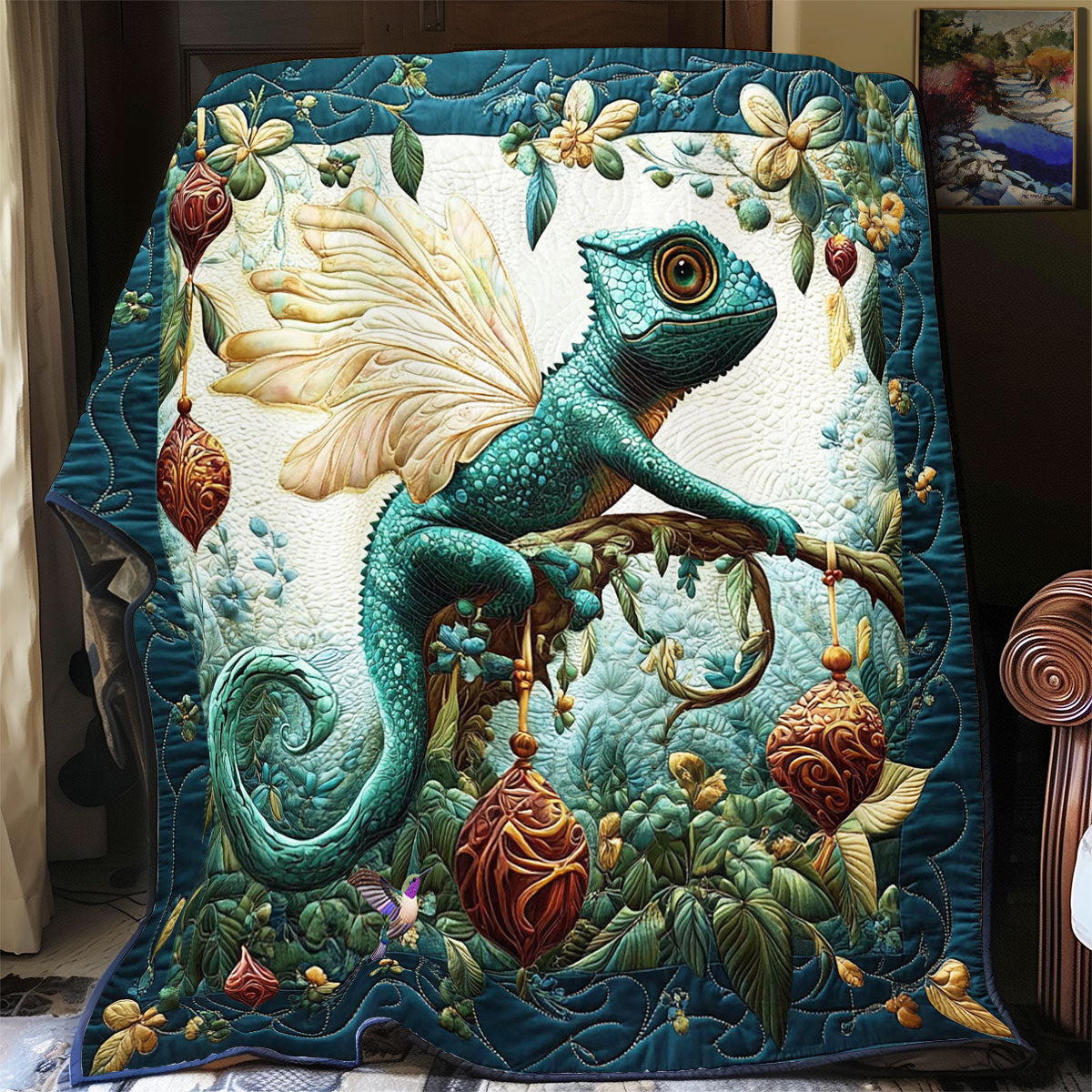 Miraculous Lizard WY2012053CL  Quilt