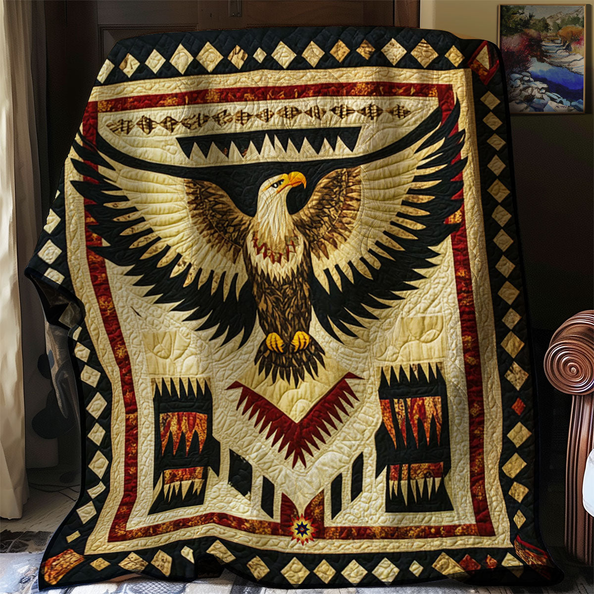 Eagle Native American WJ2512004CL Quilt