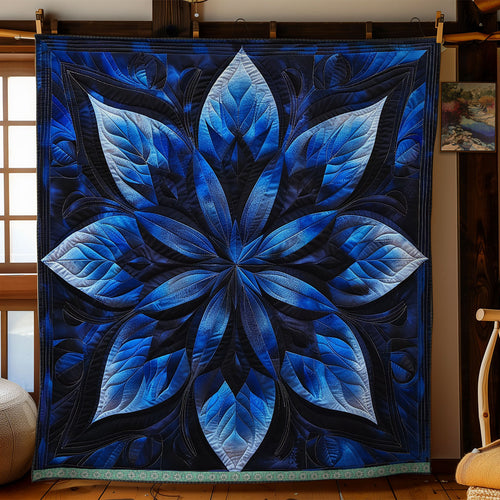 Mystic Blue Floral WN1309004CL Quilt