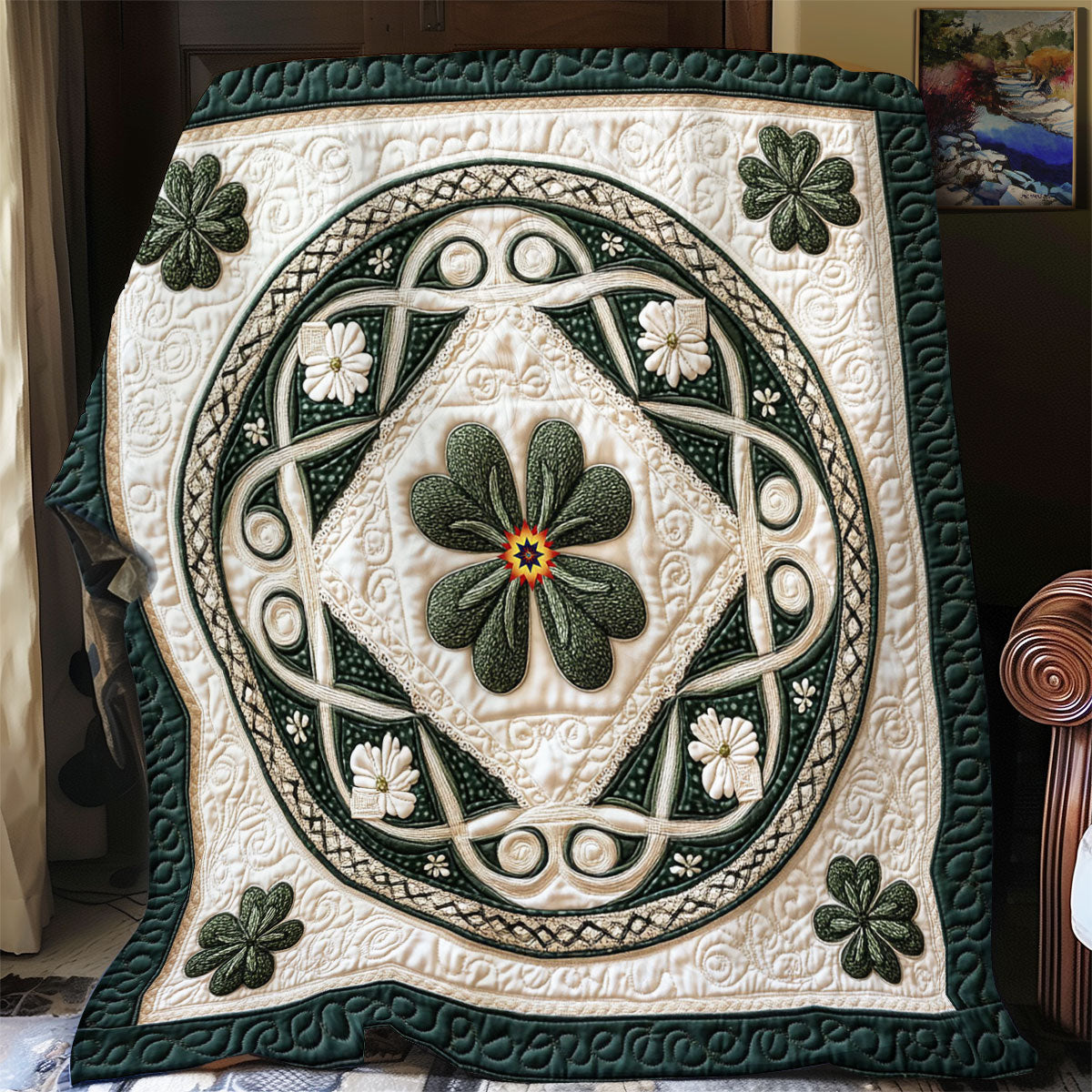 Lucky Clover WJ1312021CL Quilt