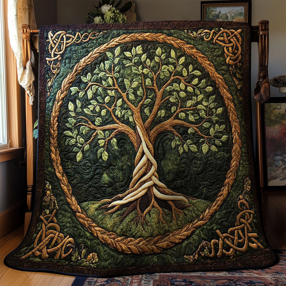 Sacred Tree Of Life WN0601017CL Quilt