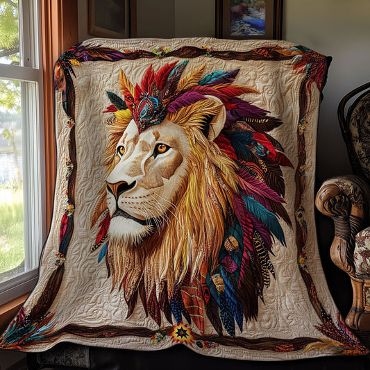 Feather Lion WY2811029CL Quilt