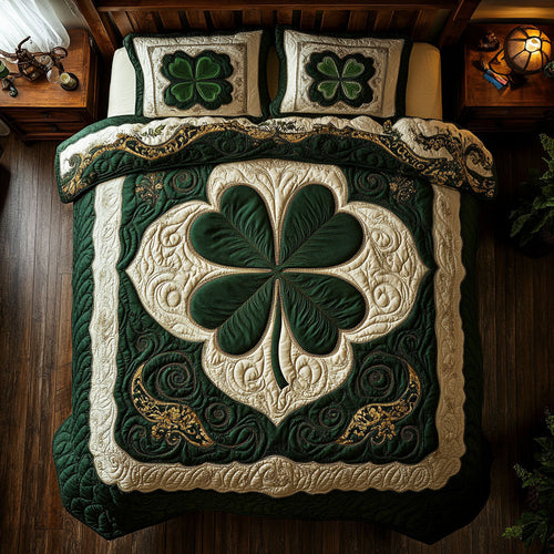 Royal Four Leaf Clover WY2001031CL Duvet Cover Set