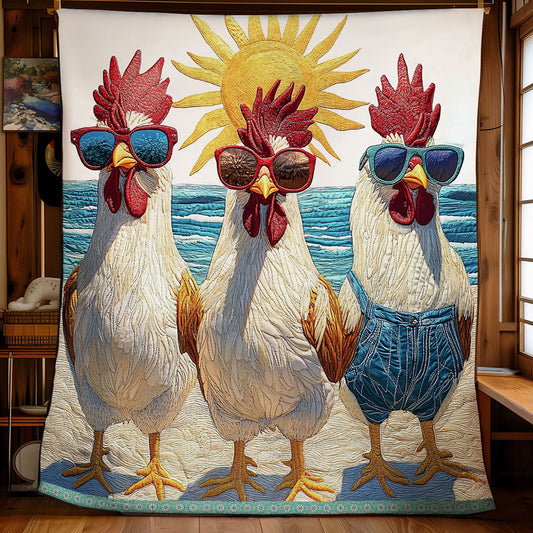 Funny Chicken WX0811019CL Quilt