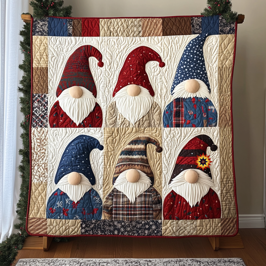 Cozy Gnome WG1712022CL Quilt