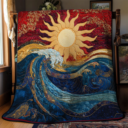 Vibrant Sun And Ocean WY1902097CL Quilt