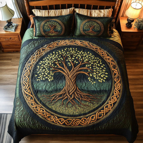 Tree Of Life Circle WY2001041CL Duvet Cover Set